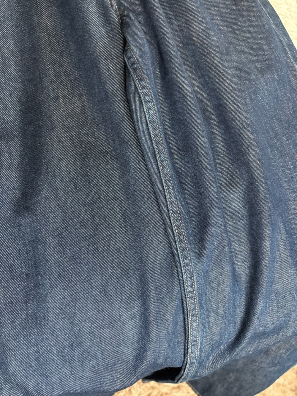 rag & bone Featherweight Logan Wide Leg denim 25 in Wellbrook, like-new, worn 1x - Picture 7 of 7